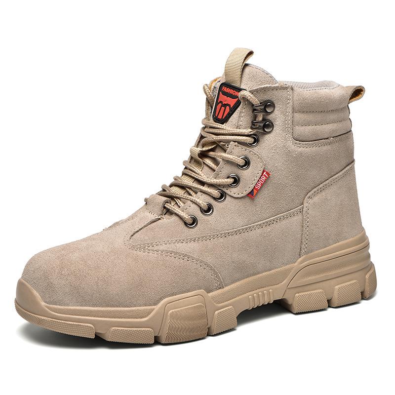 Высокие рабочие ботинки с защитой от ударов и проколов Steel Baotou, строительная обувь, дышащая и не допускающая ожогов защитная обувь для сварщиков 46
Высокие рабочие ботинки с защитой от ударов и проколов Steel Baotou, строительная обувь, дышащая и не допускающая ожогов защитная обувь для сварщиков 46