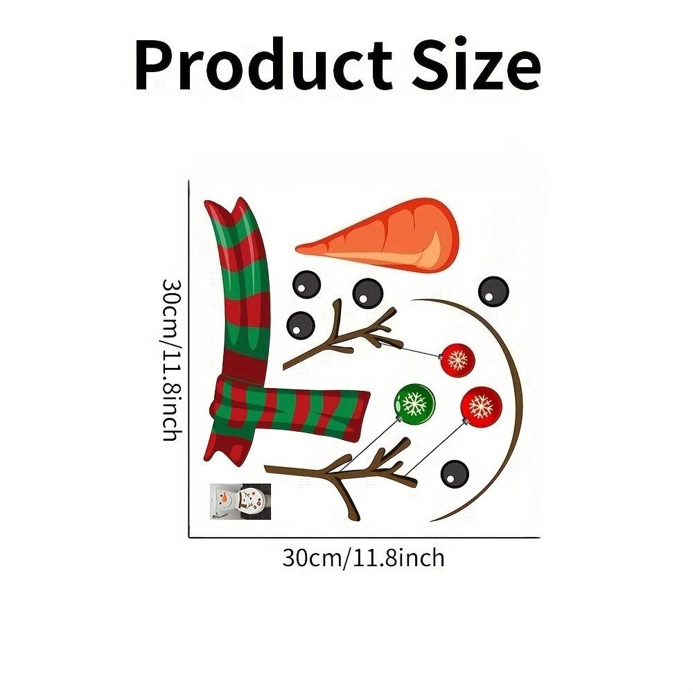 1PC Christmas Cartoon Snowman Toilet Sticker Waterproof for DIY Bathroom Glass Door Window Durable PVC Self-Adhesive Material
1PC Christmas Cartoon Snowman Toilet Sticker Waterproof for DIY Bathroom Glass Door Window Durable PVC Self-Adhesive Material