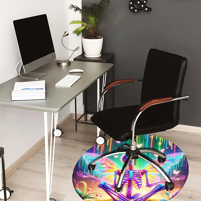 1pc Office Carpet Chair Mats Colorful Skeleton Butterfly Garden Perfect for Decorating Office Chairs, Living Rooms, Or Bedrooms 80cm
1pc Office Carpet Chair Mats Colorful Skeleton Butterfly Garden Perfect for Decorating Office Chairs, Living Rooms, Or Bedrooms 80cm