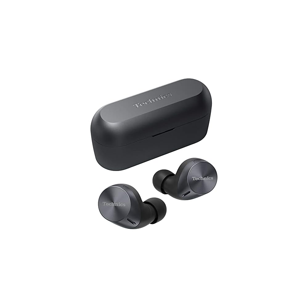 Technics EAH-AZ60-K Wireless Earphones, Black, Bluetooth, Noise Cancelling, Multi-Point, IPX4, LDAC, Hi-Res Audio Playback, Fast Charging, App Compati
Technics EAH-AZ60-K Wireless Earphones, Black, Bluetooth, Noise Cancelling, Multi-Point, IPX4, LDAC, Hi-Res Audio Playback, Fast Charging, App Compati