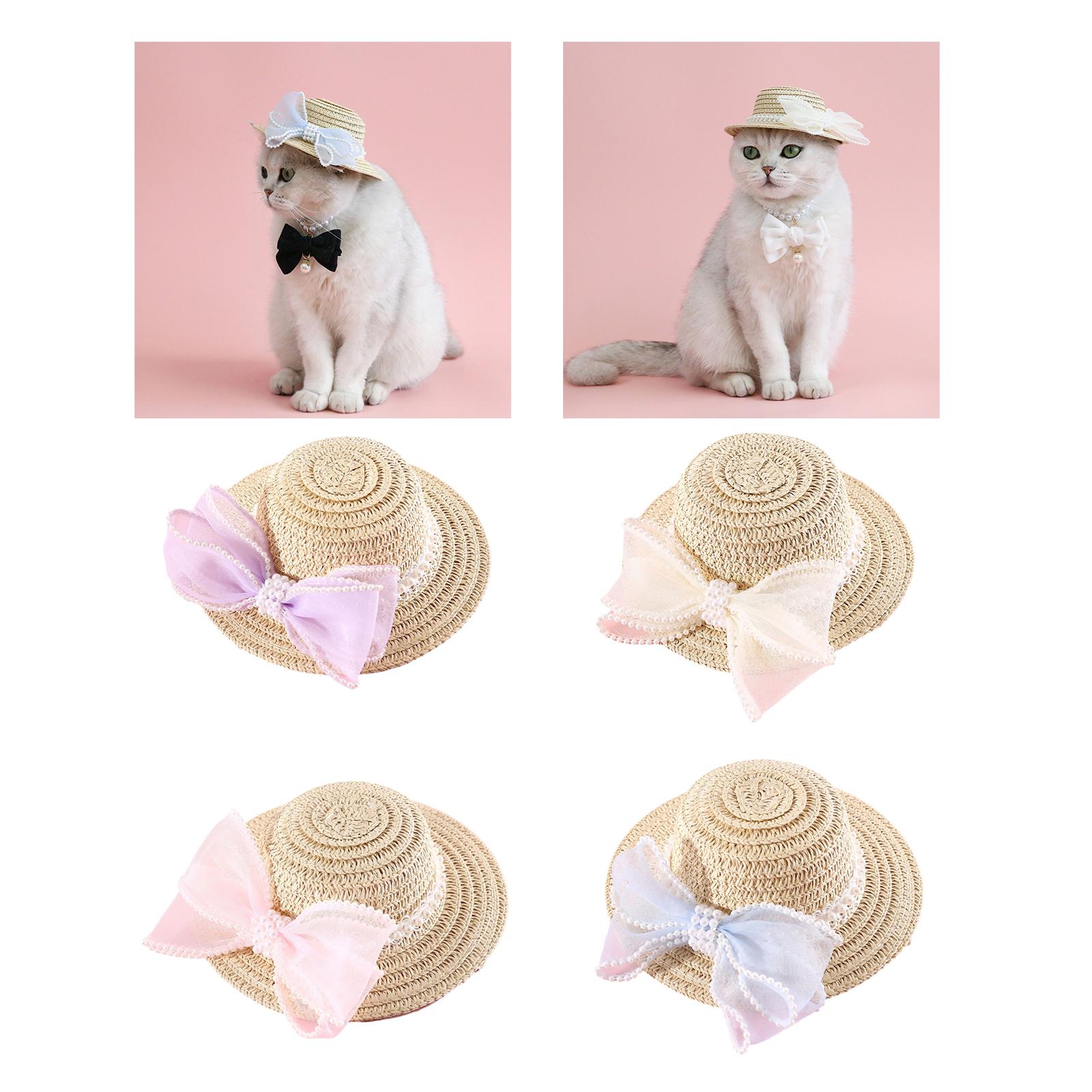Small Pet Straw Hat Spring Summer Camping Photography Dogs Straw Hat Elegant Style Outdoor Sun Hat for Dogs and Cats S
Small Pet Straw Hat Spring Summer Camping Photography Dogs Straw Hat Elegant Style Outdoor Sun Hat for Dogs and Cats S