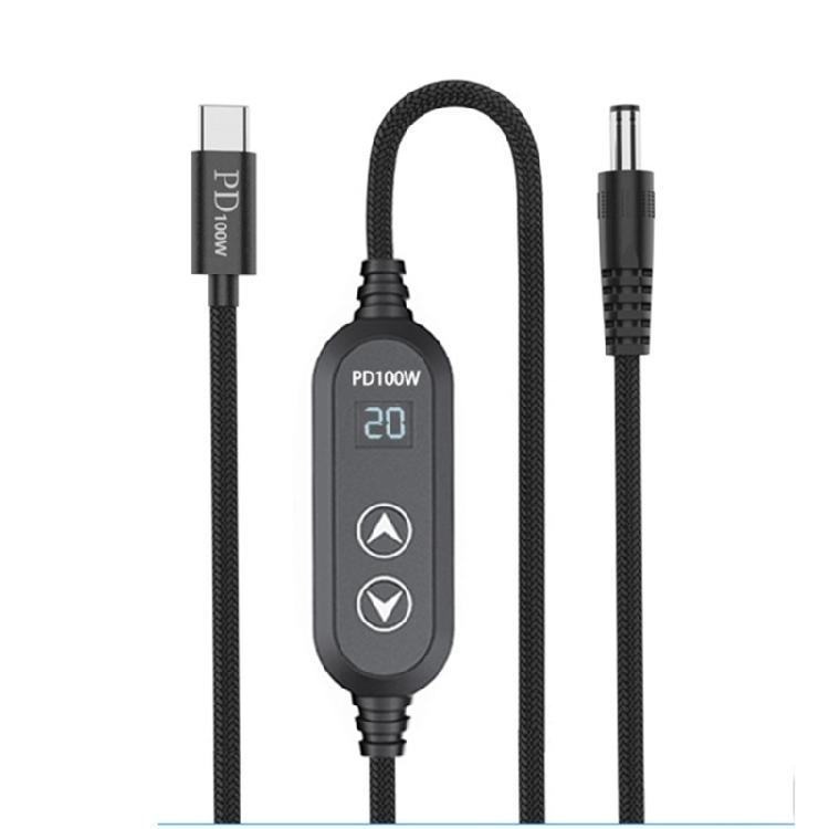 Type C To DC5.5mm Power Supply 100W Capacity 5 Power Selections 5V-20V Variable Through Integrated Management 1
Type C To DC5.5mm Power Supply 100W Capacity 5 Power Selections 5V-20V Variable Through Integrated Management 1