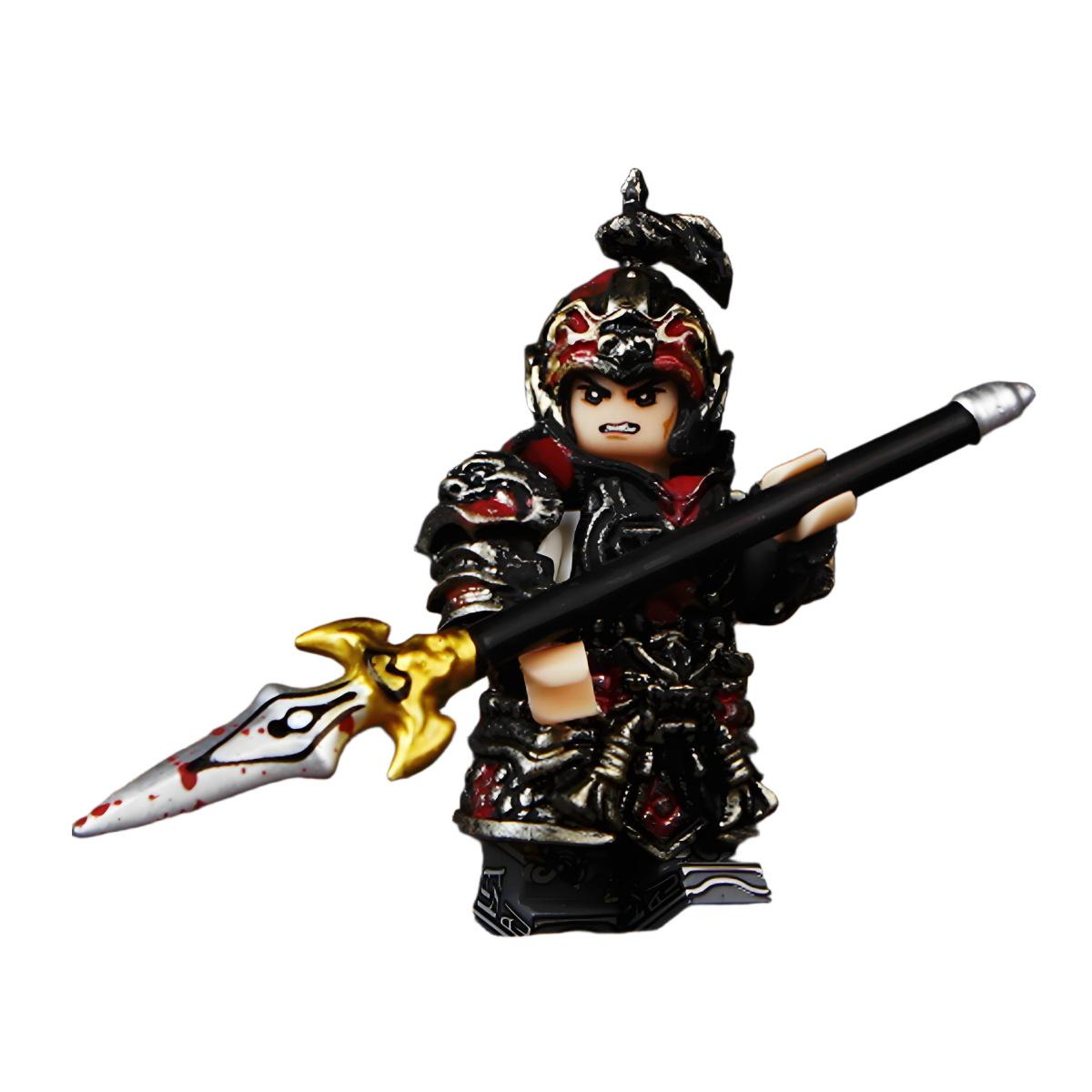 Zhao Yun Black Armor Minifigure with Cloak - Three Kingdoms Warlord Building Blocks Compatible with LEGO
Zhao Yun Black Armor Minifigure with Cloak - Three Kingdoms Warlord Building Blocks Compatible with LEGO