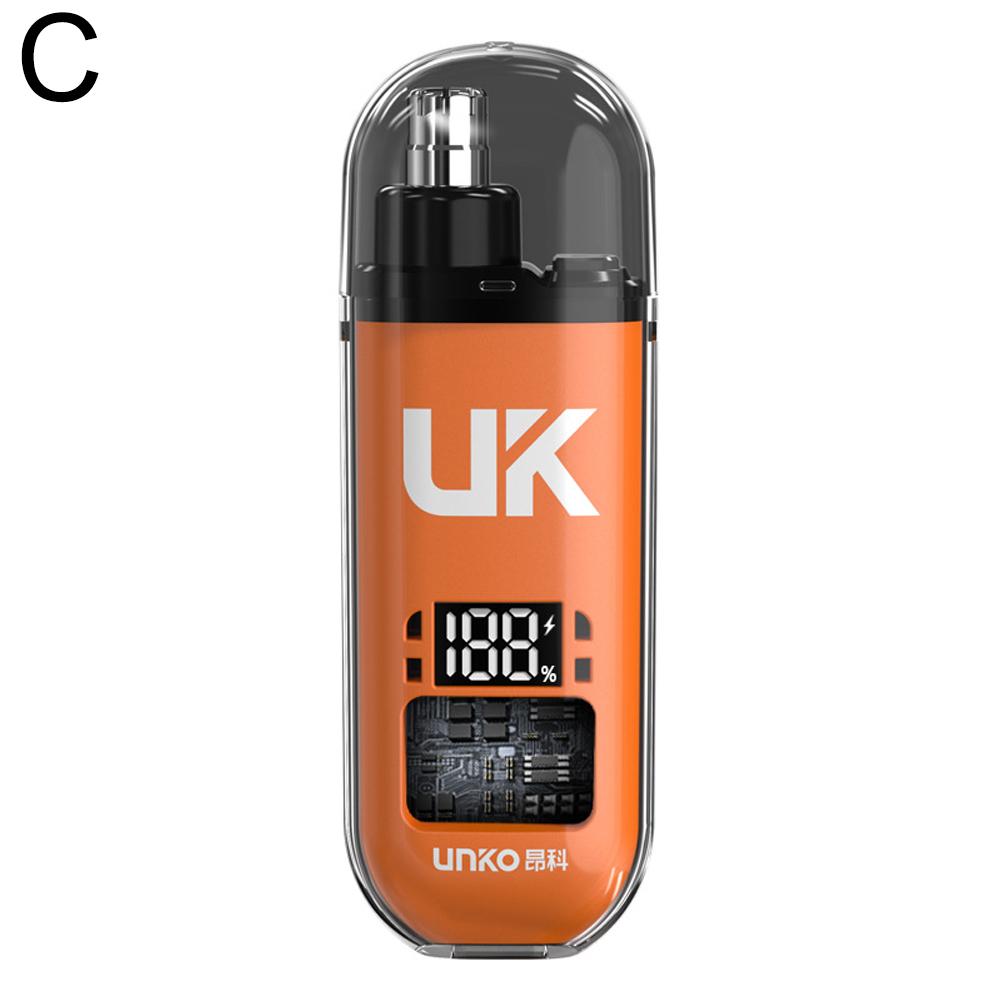 Портативный электрический триммер для волос в носу Зарядка через USB Триммер для волос в носу, ушах, бровей для мужчин Перезаряжаемый Безболезненный набор N EWW
Портативный электрический триммер для волос в носу Зарядка через USB Триммер для волос в носу, ушах, бровей для мужчин Перезаряжаемый Безболезненный набор N EWW