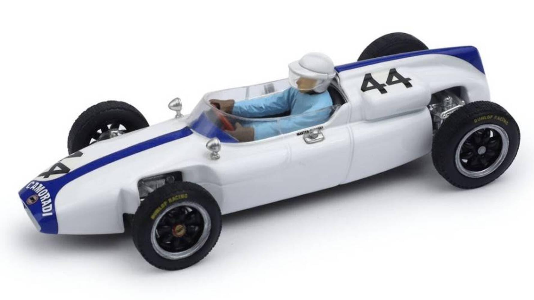 Brumm MODELLINO Scala совместимый CON Cooper T53 Belgium GP 1961 MASTEN Gregory BM0526CH N.44 с Pilote 143
Brumm MODELLINO Scala совместимый CON Cooper T53 Belgium GP 1961 MASTEN Gregory BM0526CH N.44 с Pilote 143