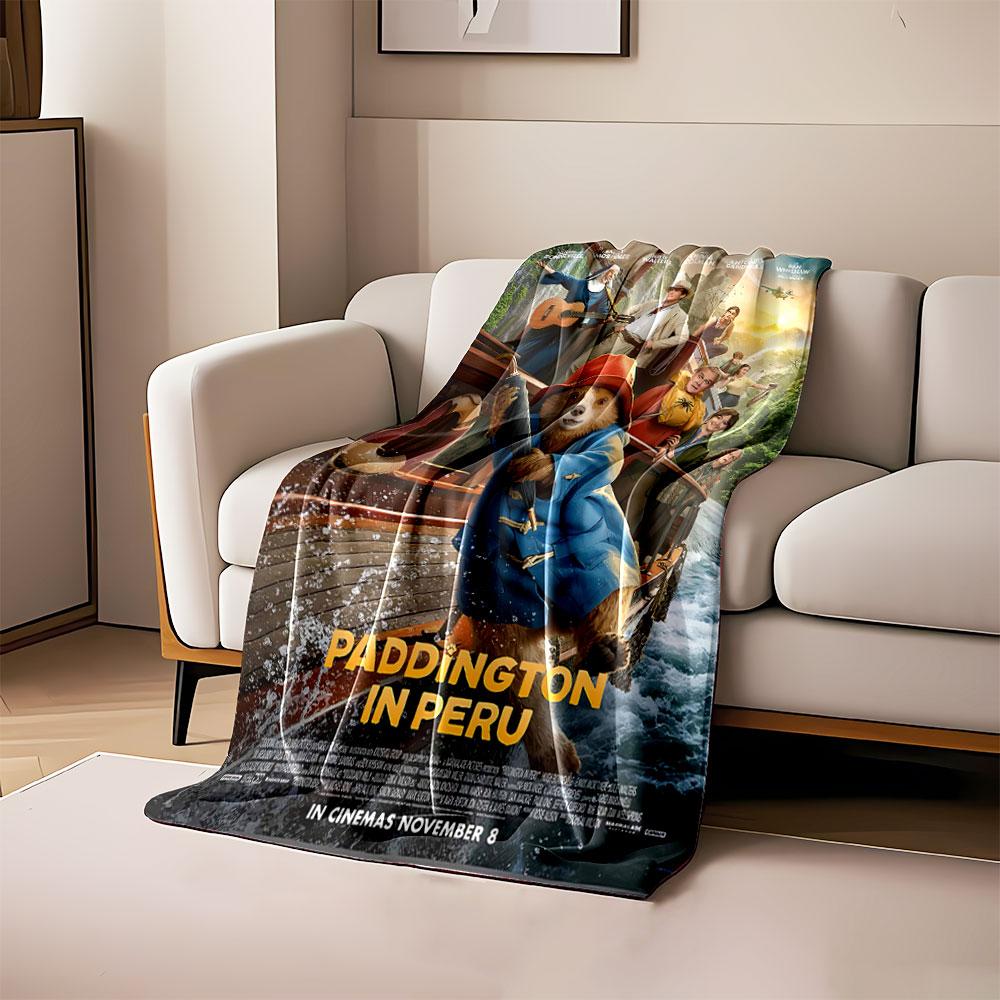A bear in a blue coat navigating a river with passengers on a boat. for all seasons blanket lunch break throw gift 80cm x 120cm
A bear in a blue coat navigating a river with passengers on a boat. for all seasons blanket lunch break throw gift 80cm x 120cm