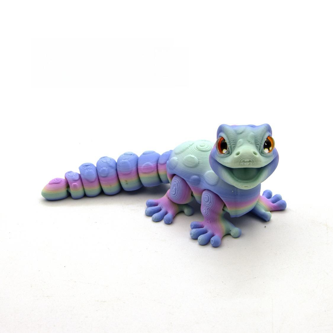 Новые многосуставные подвижные животные, напечатанные на 3D-принтере, мини, милые, рельефные, сенсорные игрушки, забавные домашние аксессуары, детский подарок, настольное украшение
Новые многосуставные подвижные животные, напечатанные на 3D-принтере, мини, милые, рельефные, сенсорные игрушки, забавные домашние аксессуары, детский подарок, настольное украшение