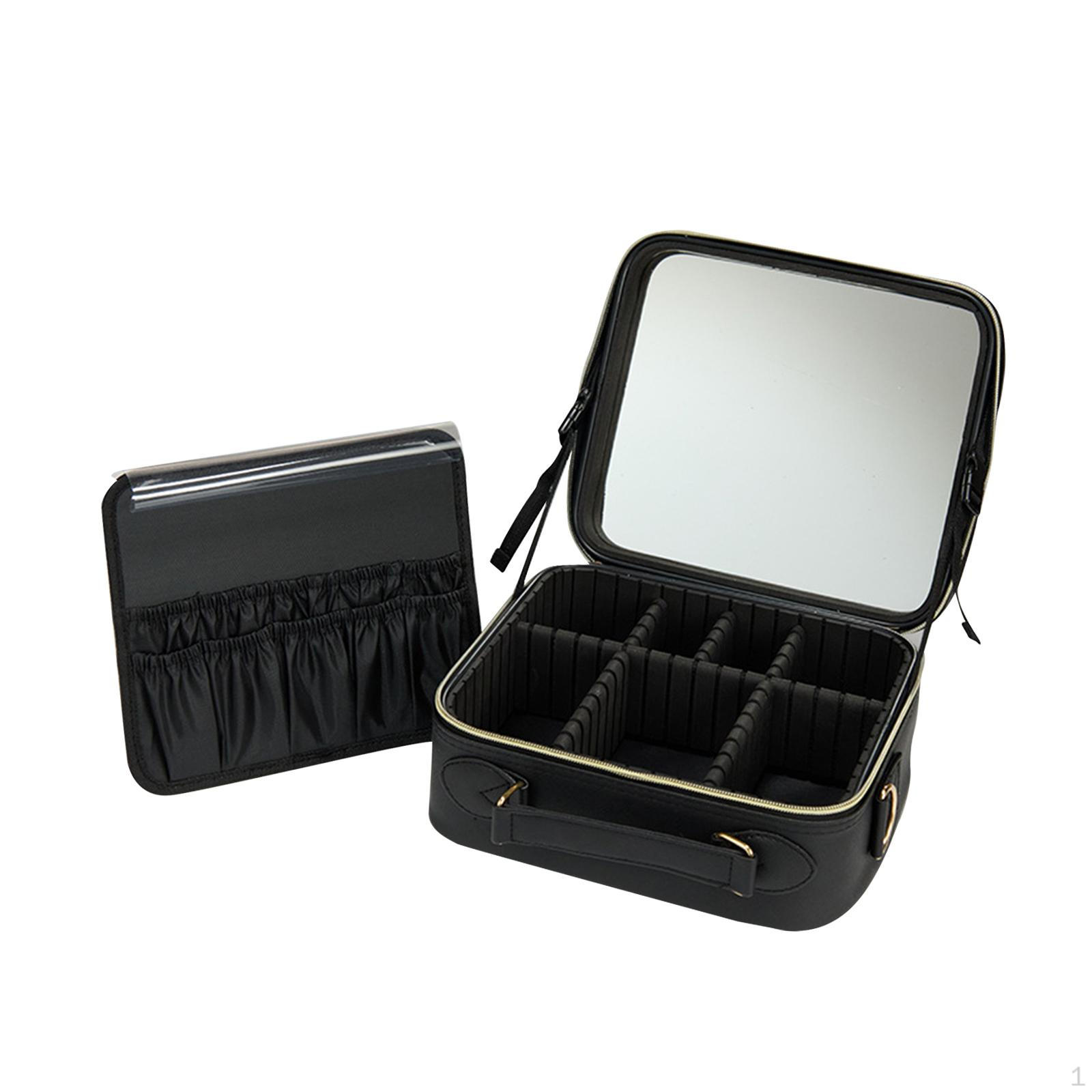 Элегантное решение для хранения косметики с зеркалом для красоты чёрный
Элегантное решение для хранения косметики с зеркалом для красоты чёрный