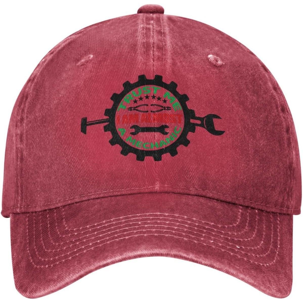 Trust Me Im Almost A Mechanic Novelty Baseball Cap Vintage Washed Denim Style Adjustable Dad Hat Can Be Adjusted красный
Trust Me Im Almost A Mechanic Novelty Baseball Cap Vintage Washed Denim Style Adjustable Dad Hat Can Be Adjusted красный