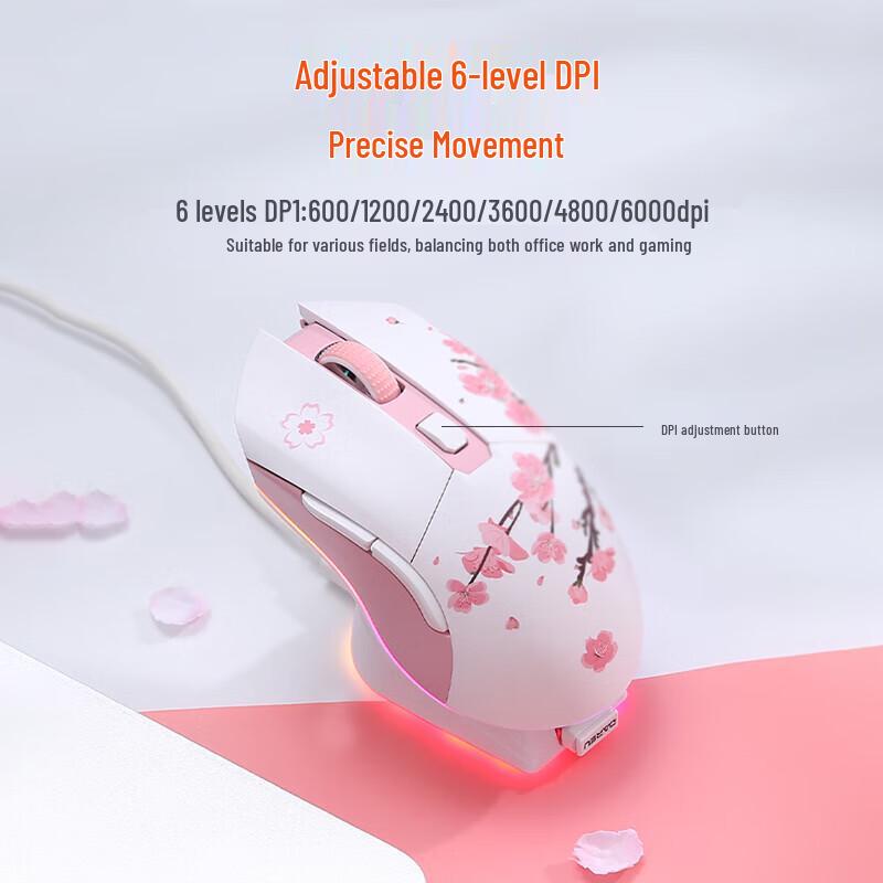 DAREU EM901 Легка ігрова миша з подвійним режимом
DAREU EM901 Легка ігрова миша з подвійним режимом