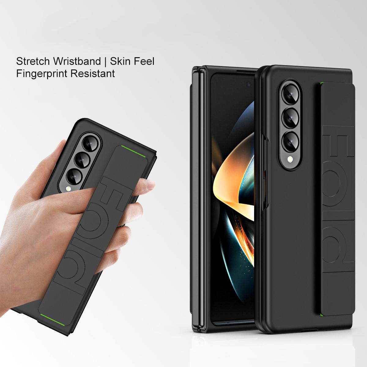 Shockproof Case for Samsung Galaxy Z Fold3 5G Anti-Fall Hard PC Phone Case Rubberized Protective Case with Elastic Strap Black
Shockproof Case for Samsung Galaxy Z Fold3 5G Anti-Fall Hard PC Phone Case Rubberized Protective Case with Elastic Strap Black