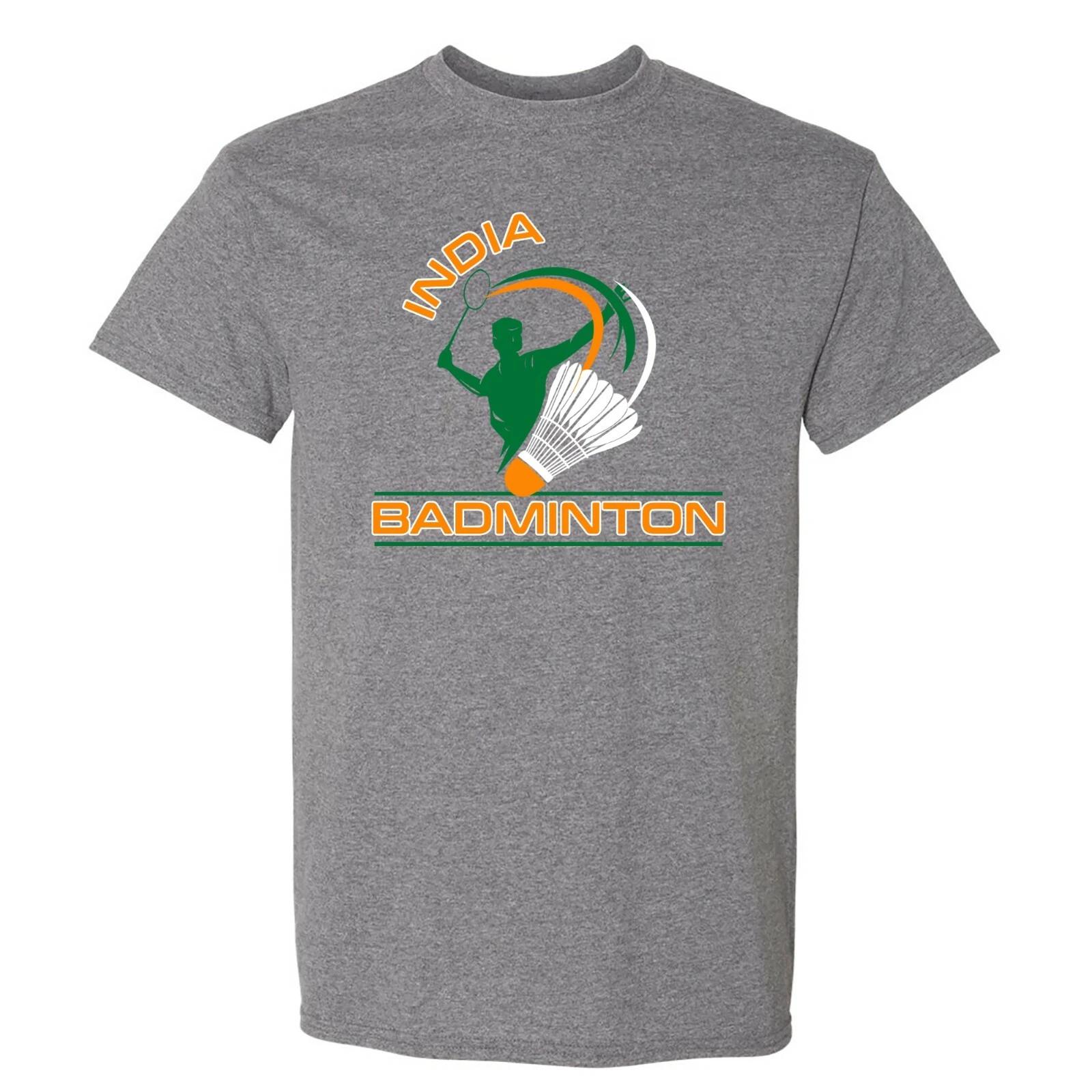 India Badminton - Sports Athletics Summer T Shirt - Graphite Heather 4XL
India Badminton - Sports Athletics Summer T Shirt - Graphite Heather 4XL