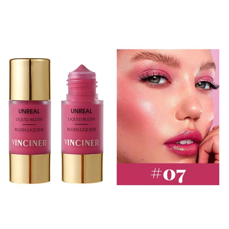 VINCINER 7-Color Liquid Blush: Sweatproof, Waterproof, Complexion-Enhancing
VINCINER 7-Color Liquid Blush: Sweatproof, Waterproof, Complexion-Enhancing
