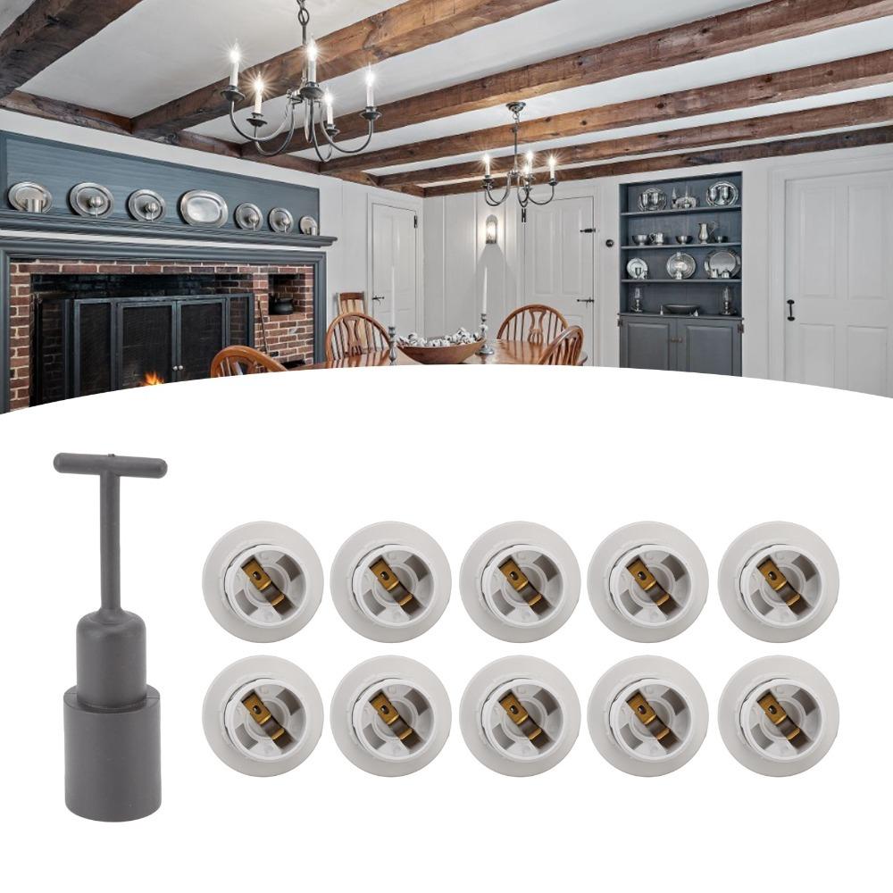10PCS ABS E14 Lamp Holder E14 E14 Lamp Socket Reliable E14 Light Socket Home Lighting білий
10PCS ABS E14 Lamp Holder E14 E14 Lamp Socket Reliable E14 Light Socket Home Lighting білий