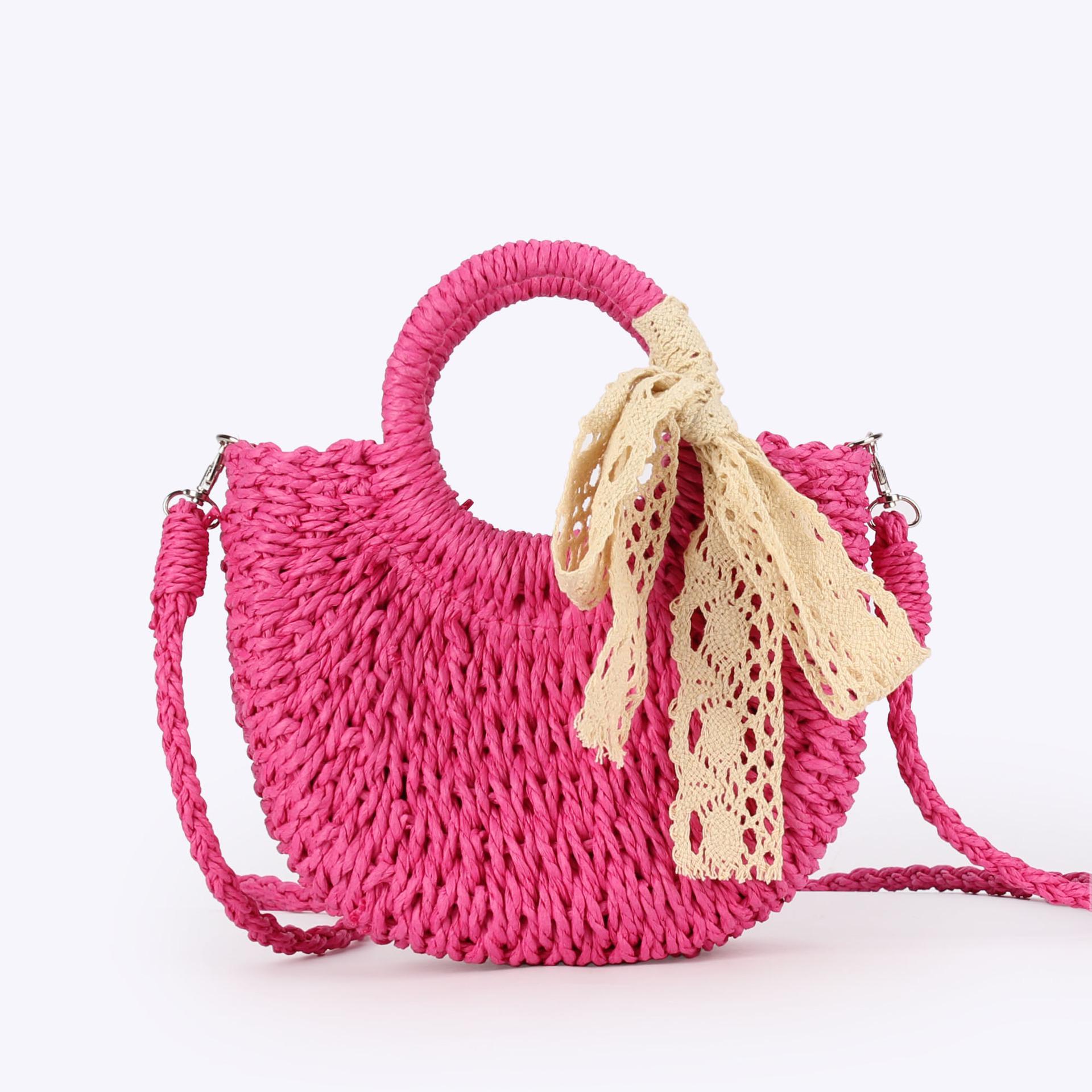 Seaside Woven Semicircle Beach Tote - Women s Vacation Crossbody Bag
Seaside Woven Semicircle Beach Tote - Women s Vacation Crossbody Bag
