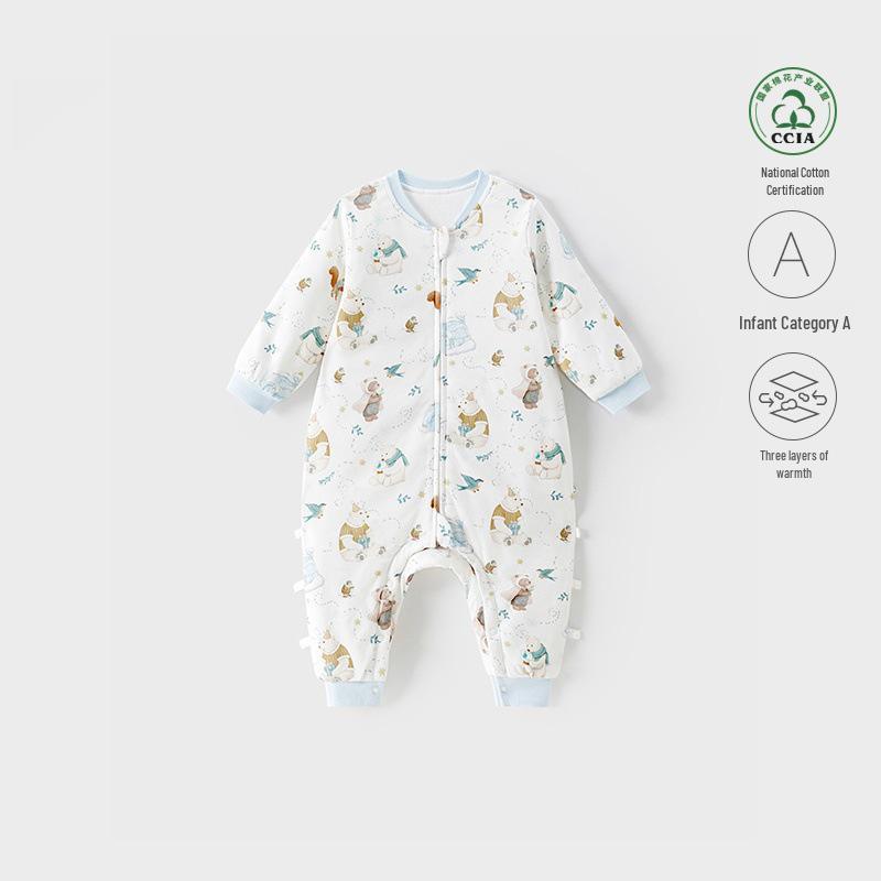 Unisex Baby Cotton Sleeping Bag with Footies - Warm Autumn/Winter Newborn Pajamas 100
Unisex Baby Cotton Sleeping Bag with Footies - Warm Autumn/Winter Newborn Pajamas 100