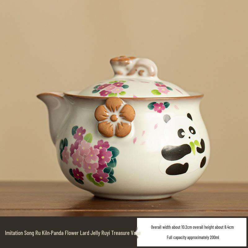 Цзиндэчжэнь Жуская печь Саловый мороз Керамический чайник – Ручной захват Кунг-фу чайная посуда для домашнего или офисного заваривания.
Цзиндэчжэнь Жуская печь Саловый мороз Керамический чайник – Ручной захват Кунг-фу чайная посуда для домашнего или офисного заваривания.