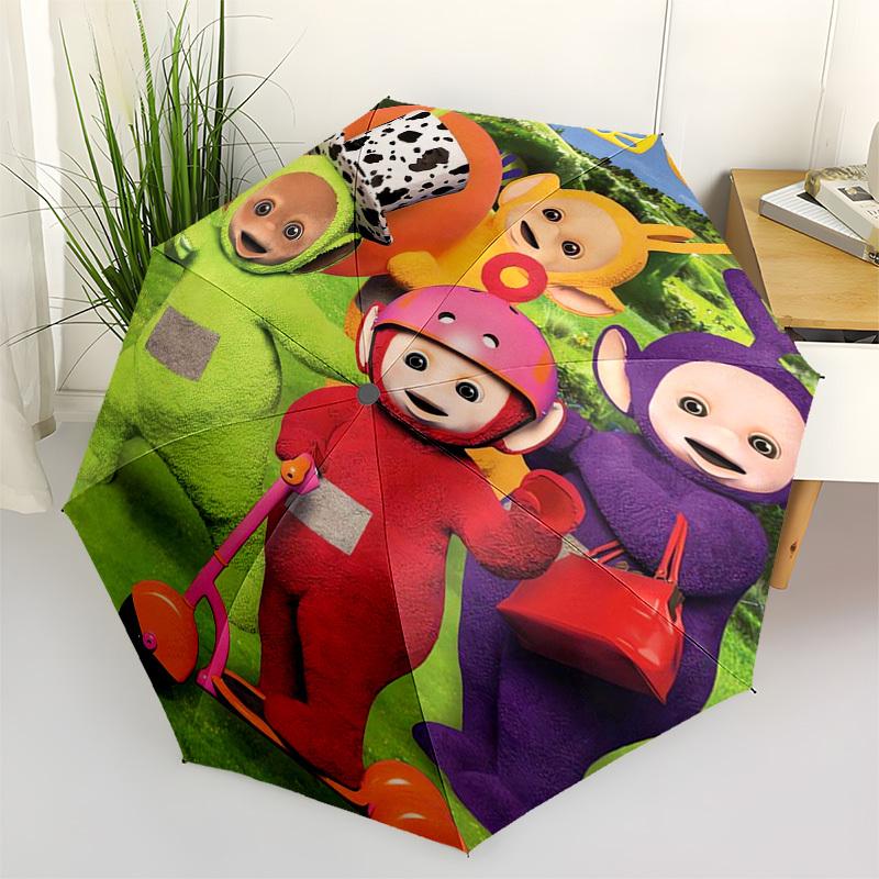 Teletubbies, Outdoor Themed Automatic Opening and Closing Umbrella, Compact Travel Umbrella, Lightweight and Portable, Suitable for Beach Co
Teletubbies, Outdoor Themed Automatic Opening and Closing Umbrella, Compact Travel Umbrella, Lightweight and Portable, Suitable for Beach Co