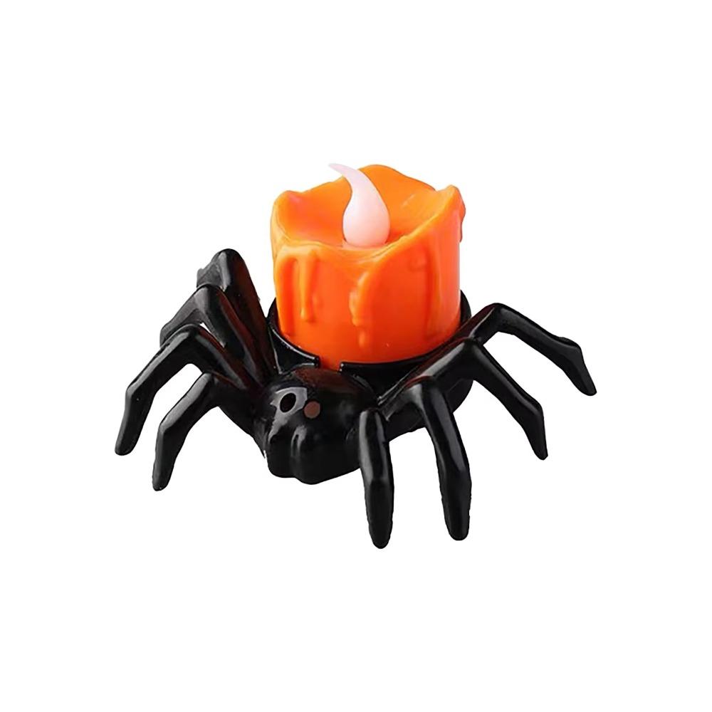 Simulation LED Candle Light Plastic Ghost House Atmosphere Spider Candle Lamp Horror Props Portable Halloween Decorative Lights
Simulation LED Candle Light Plastic Ghost House Atmosphere Spider Candle Lamp Horror Props Portable Halloween Decorative Lights