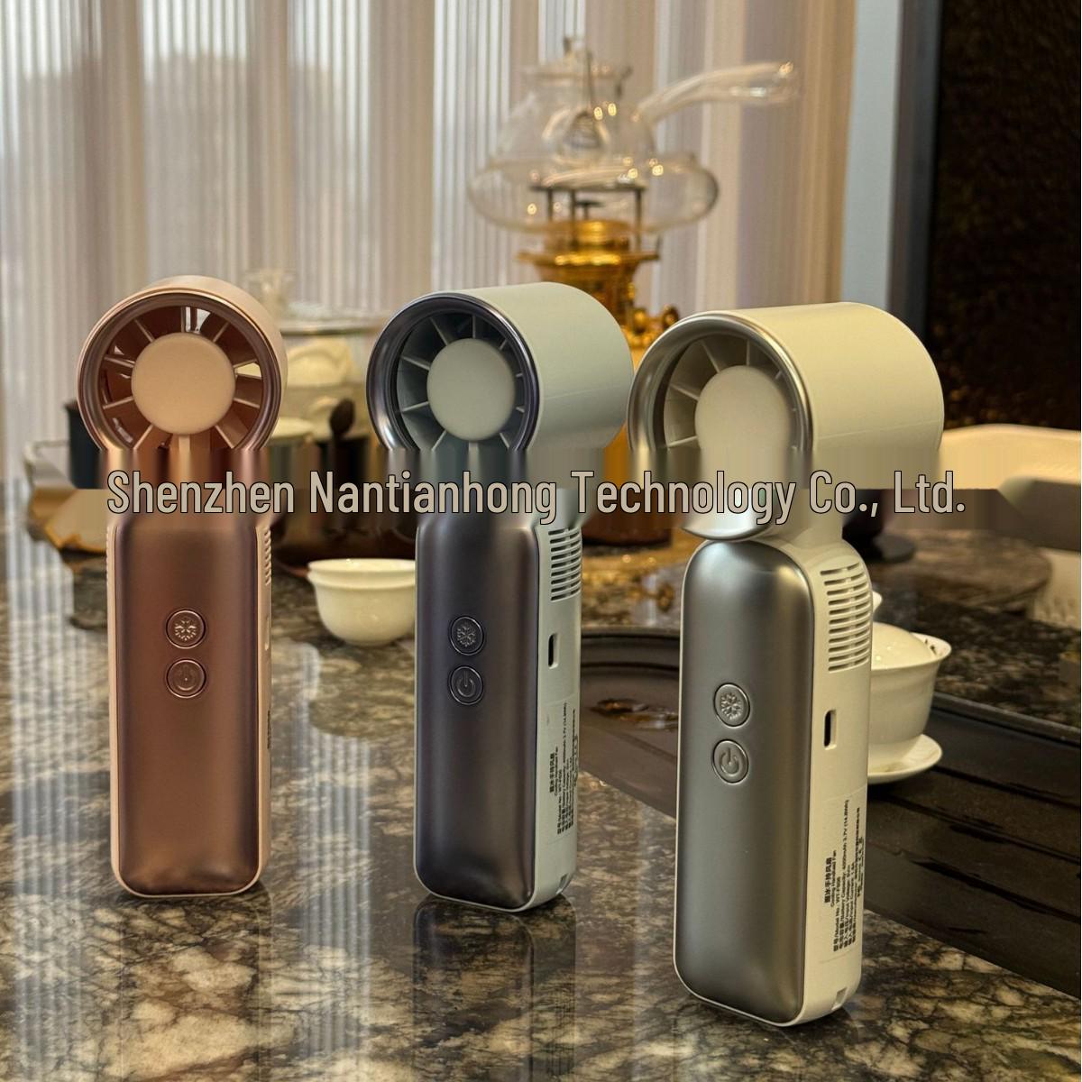 Portable F606 Ice Cooling Fan with Semiconductor Refrigeration and Long Battery Life - Neck Hanging USB Rechargeable Mini Fan 174 x 54.5 x 59.8 mm рожевий
Portable F606 Ice Cooling Fan with Semiconductor Refrigeration and Long Battery Life - Neck Hanging USB Rechargeable Mini Fan 174 x 54.5 x 59.8 mm рожевий