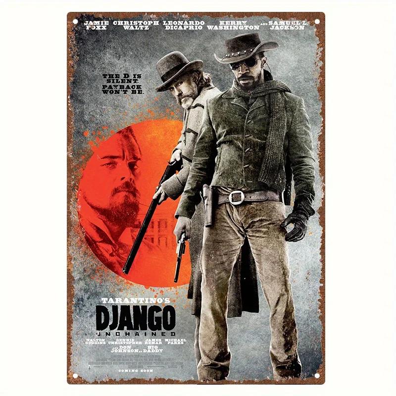 Vintage Django Unchained Metal Tin Sign Nostalgic Western Movie Poster Aluminum Wall Art for Home Living Room Study 20x30cm(7.8x11.8inch)
Vintage Django Unchained Metal Tin Sign Nostalgic Western Movie Poster Aluminum Wall Art for Home Living Room Study 20x30cm(7.8x11.8inch)