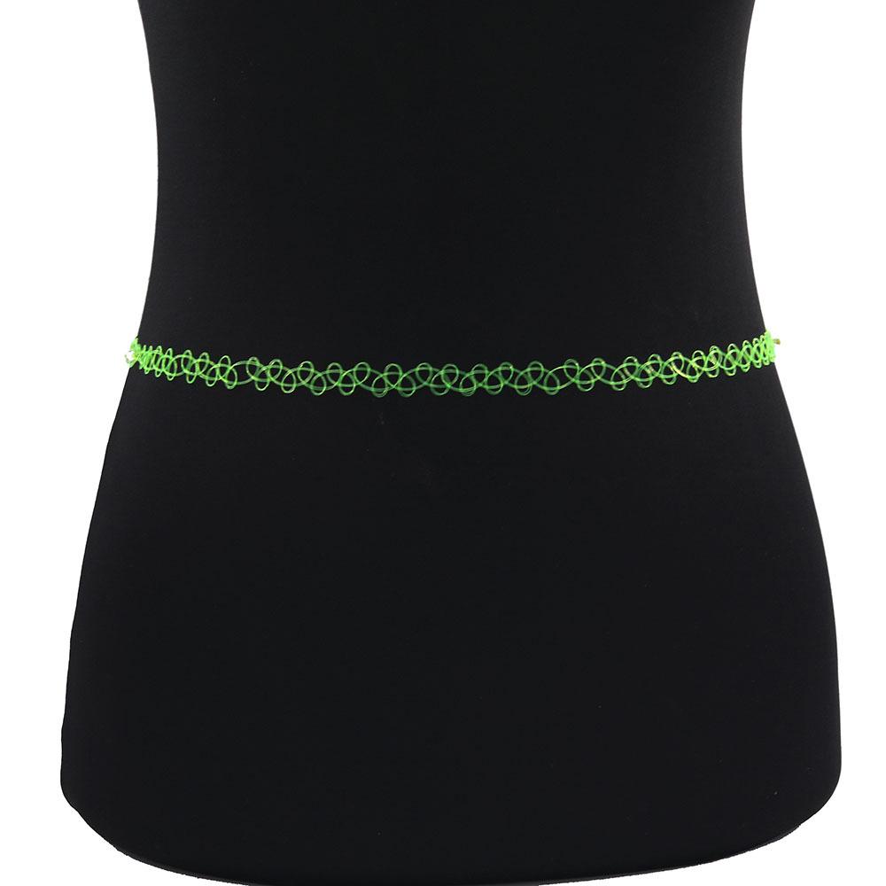 Multicolor Handmade Retro Harajuku Choker & Waist Chain for Women One Size (Stretchy)
Multicolor Handmade Retro Harajuku Choker & Waist Chain for Women One Size (Stretchy)
