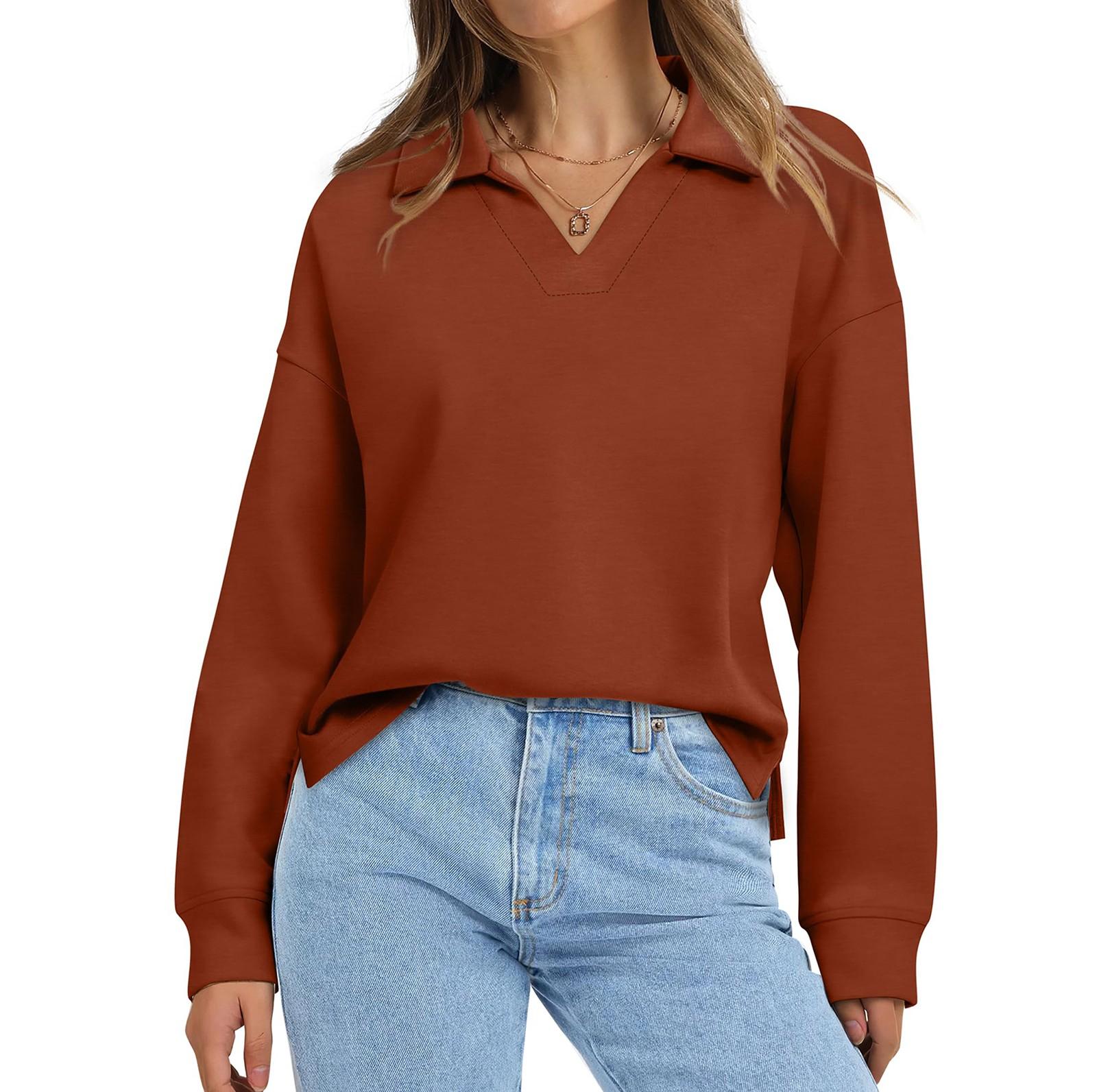 Женские толстовки большого размера, флисовые толстовки, свитера с длинными рукавами, пуловер, осенняя одежда XS светло-коричневого
Женские толстовки большого размера, флисовые толстовки, свитера с длинными рукавами, пуловер, осенняя одежда XS светло-коричневого