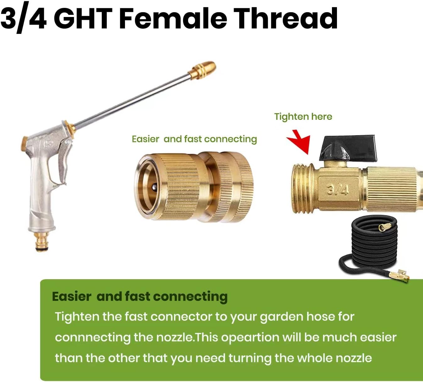 High Pressure Water Hose Nozzle Sprayer Head,fits 3/4” Garden Hose Thread,for Lawn & Garden,Washing Cars, United States
High Pressure Water Hose Nozzle Sprayer Head,fits 3/4” Garden Hose Thread,for Lawn & Garden,Washing Cars, United States