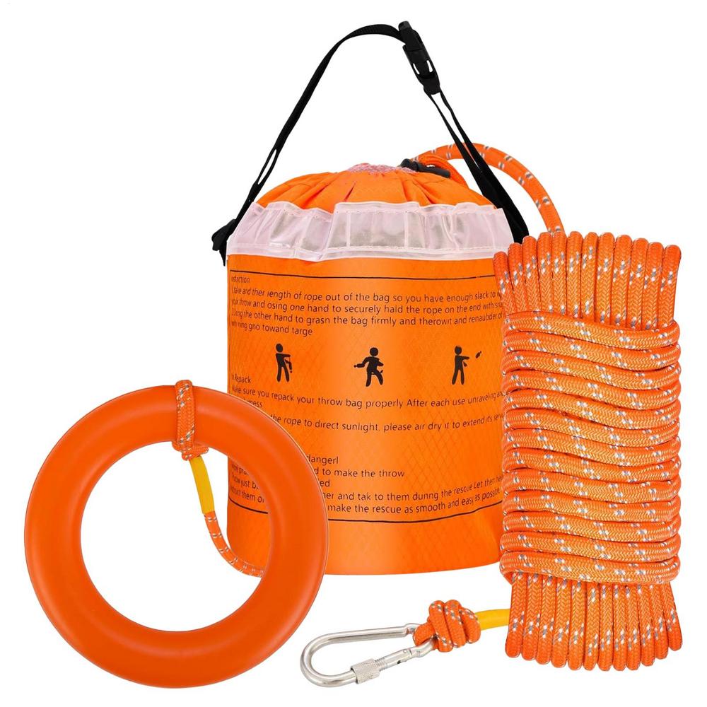 881.85 Lbs Floating Throw Bag For Water Rescue High-Visibility, Throwable Flotation Device for Outdoor Adventures Water Sports
881.85 Lbs Floating Throw Bag For Water Rescue High-Visibility, Throwable Flotation Device for Outdoor Adventures Water Sports