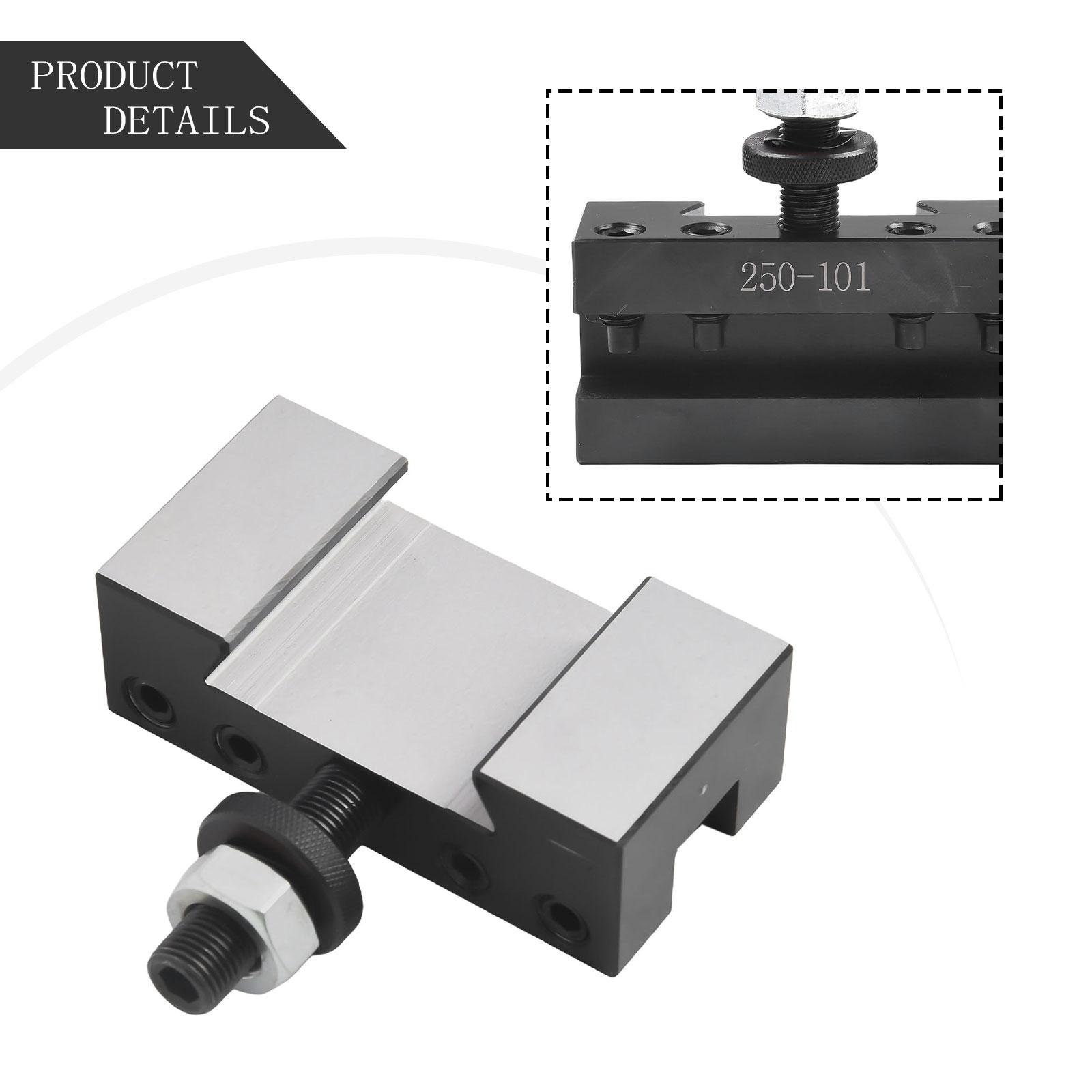 Black Quick And Easy Installation CNC Lathe Tool Post Holder Lathe Swing Up To Suitable For Various Operations China Mainland
Black Quick And Easy Installation CNC Lathe Tool Post Holder Lathe Swing Up To Suitable For Various Operations China Mainland