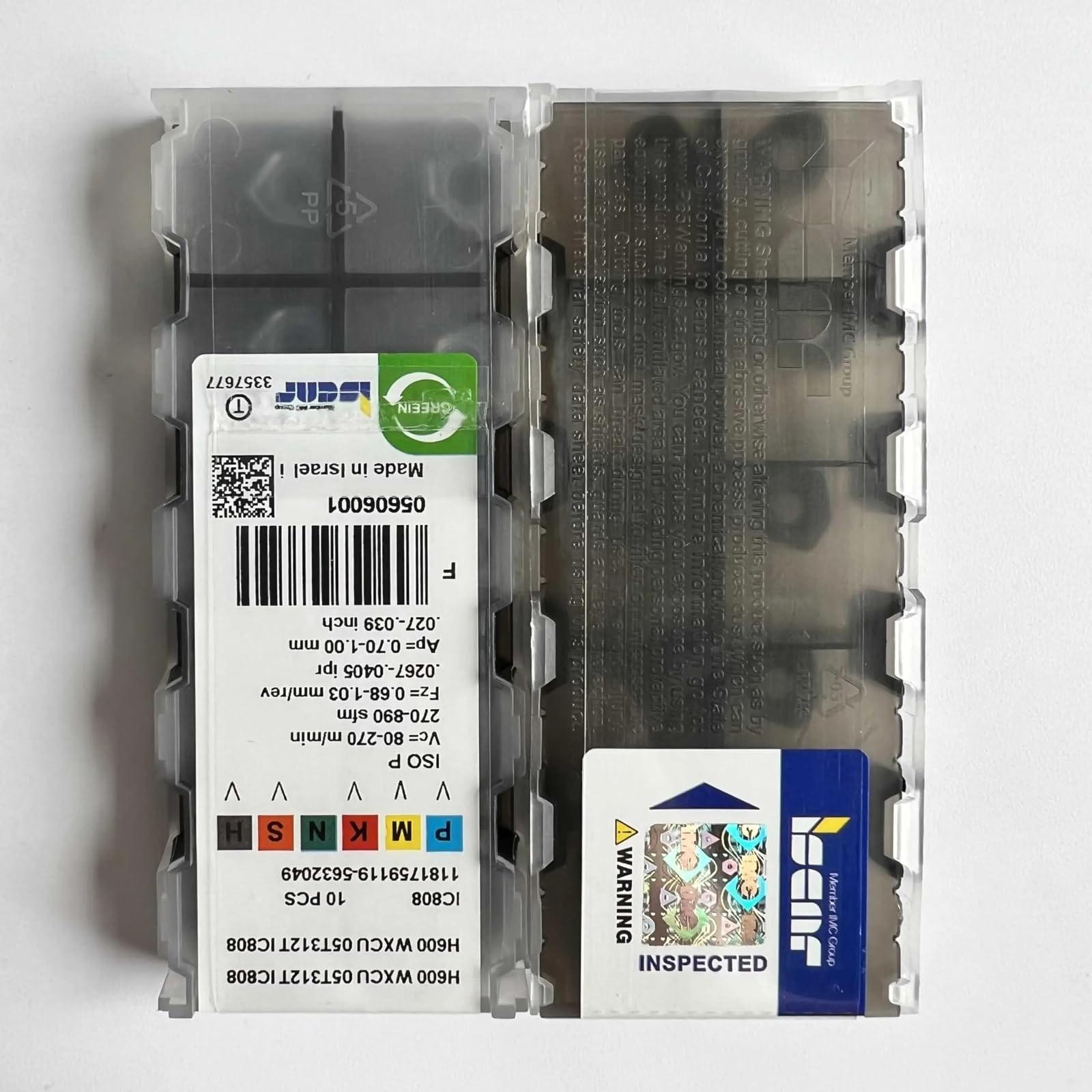 H600WXCU05T312T IC808 /Industrial indexable Carbide Inserts 10 PCS
H600WXCU05T312T IC808 /Industrial indexable Carbide Inserts 10 PCS