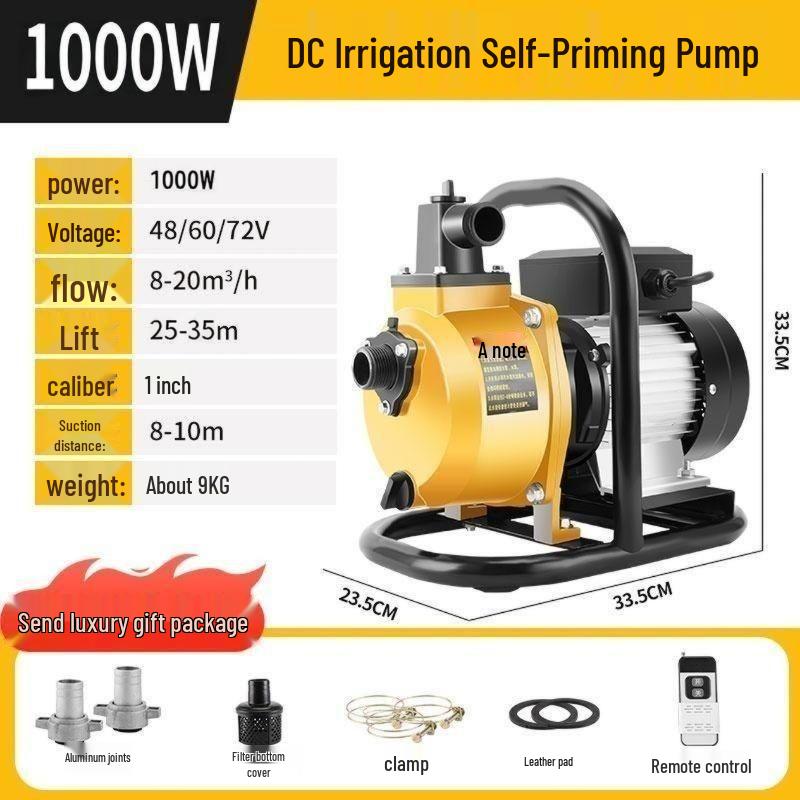 Brushless Variable Frequency DC Self-Priming High-Pressure Water Pump for Electric Bicycles & Cars
Brushless Variable Frequency DC Self-Priming High-Pressure Water Pump for Electric Bicycles & Cars