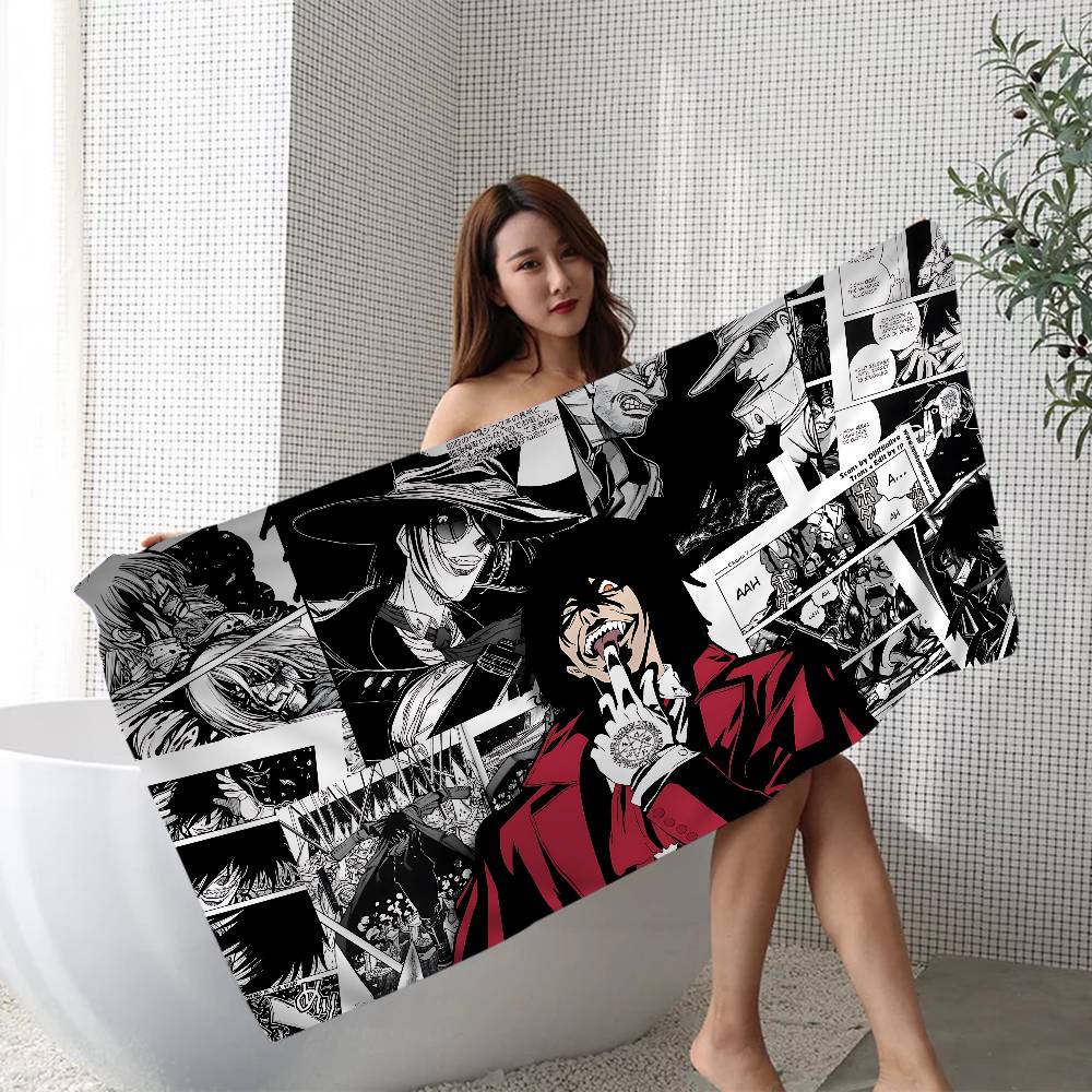 Horror Anime H-Hellsing Microfiber Blanket Quick Drying Beach Towels Oversized Printing Super Absorbent Pool Towel Blanket W40*H60(CM)
Horror Anime H-Hellsing Microfiber Blanket Quick Drying Beach Towels Oversized Printing Super Absorbent Pool Towel Blanket W40*H60(CM)