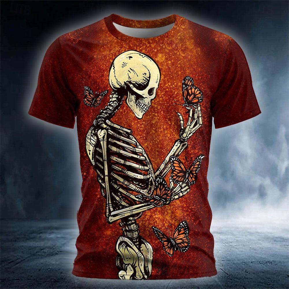 David Lozeau Men s Skull T Shirt Short Sleeve T shirt 3D Print Crew Neck Shirt Gothic Horror Party Street Casual Lake Blue Yellow Red 5XL
David Lozeau Men s Skull T Shirt Short Sleeve T shirt 3D Print Crew Neck Shirt Gothic Horror Party Street Casual Lake Blue Yellow Red 5XL