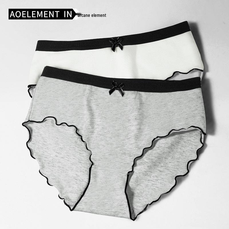 Women s All-Cotton Breathable Mid-Rise Triangle Panties - Japanese Style, Summer Thin, Girlish Underwear L сірий колір
Women s All-Cotton Breathable Mid-Rise Triangle Panties - Japanese Style, Summer Thin, Girlish Underwear L сірий колір