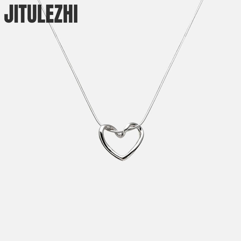 925 Silver Necklace Pendant For Women Jewelry Hollow Heart Necklace New Hip Hop Fashion Luxury Design Feel Heart білий
925 Silver Necklace Pendant For Women Jewelry Hollow Heart Necklace New Hip Hop Fashion Luxury Design Feel Heart білий