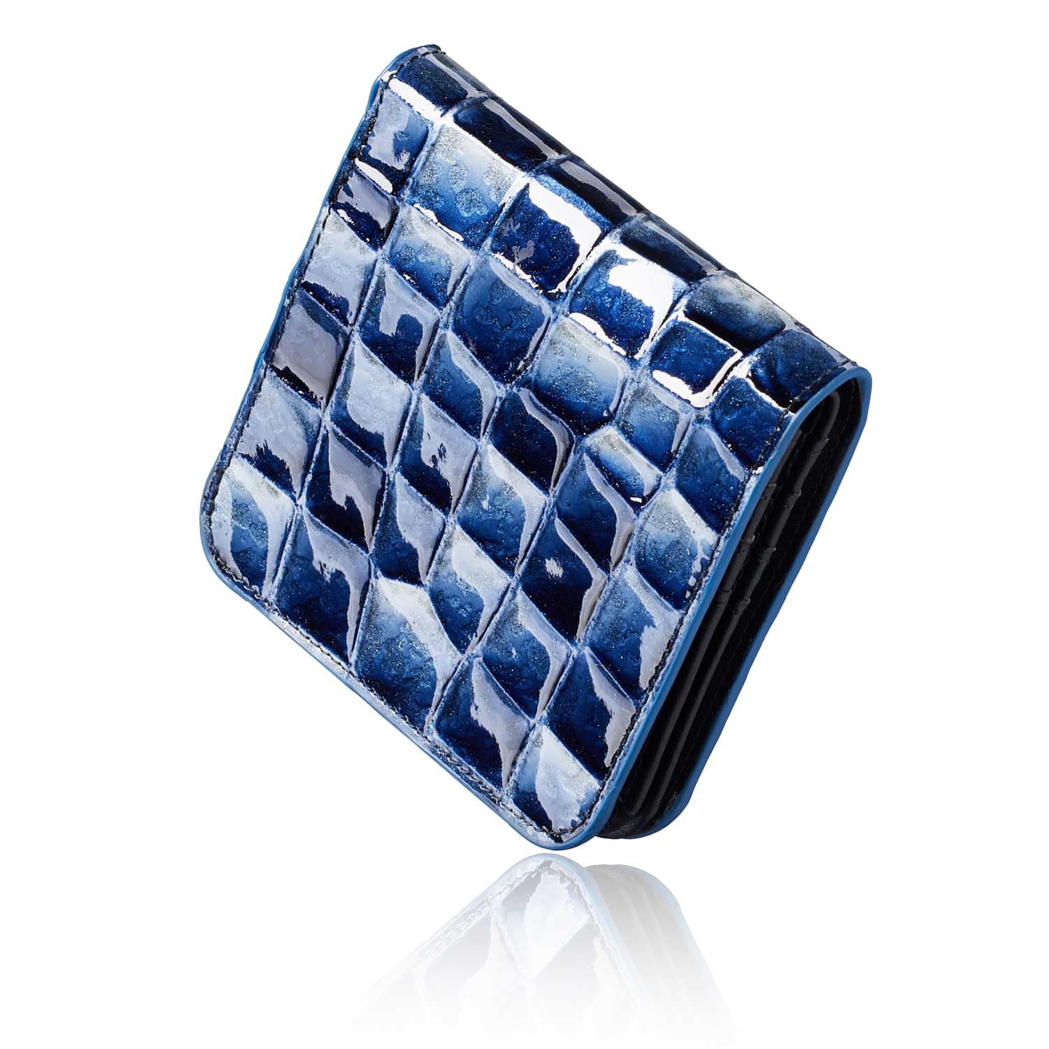 Made in Italy by Life Cowhide Le Murrine Bifold Mini Wallet Elegant and Easy to Use Only Bill Pocket for Easy Insertion and Removal Present Gift Boxed
Made in Italy by Life Cowhide Le Murrine Bifold Mini Wallet Elegant and Easy to Use Only Bill Pocket for Easy Insertion and Removal Present Gift Boxed