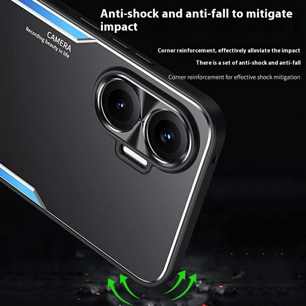 Shockproof Case for Xiaomi Poco F7 5G/Redmi Turbo 4 Pro 5G Aluminum Alloy+TPU Phone Cover Gold
Shockproof Case for Xiaomi Poco F7 5G/Redmi Turbo 4 Pro 5G Aluminum Alloy+TPU Phone Cover Gold