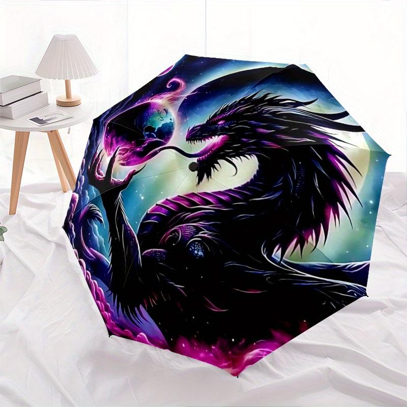 1pc Galactic Dragon with Flames and Whiskers Pattern Umbrella, Fashionable, Personalized, High-Value Folding Umbrella, a Must-Have for Summer, 8-
1pc Galactic Dragon with Flames and Whiskers Pattern Umbrella, Fashionable, Personalized, High-Value Folding Umbrella, a Must-Have for Summer, 8-