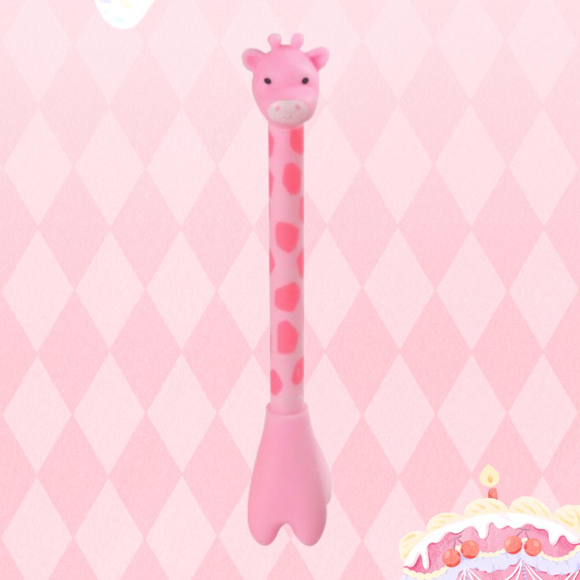 Cute Giraffe Neutral Pen with Realistic Design, Black Pen Core for Smooth and Exquisite Writing, Suitable for Back To School Learning and Stationery рожевий
Cute Giraffe Neutral Pen with Realistic Design, Black Pen Core for Smooth and Exquisite Writing, Suitable for Back To School Learning and Stationery рожевий