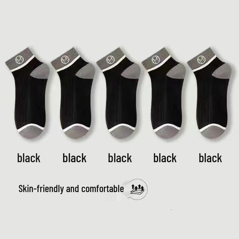 Men s Odor-Resistant Low-Cut Ankle Socks - Sweat-Absorbent, Thin, Shallow Mouth for Spring/Summer Plain Socks
Men s Odor-Resistant Low-Cut Ankle Socks - Sweat-Absorbent, Thin, Shallow Mouth for Spring/Summer Plain Socks
