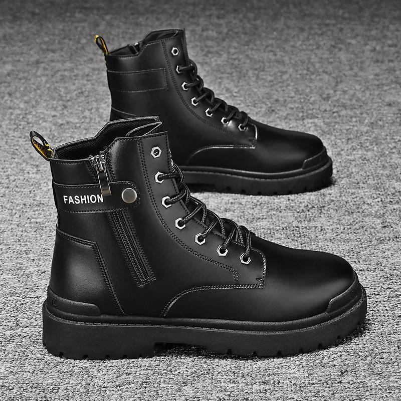 2023 Autumn Men s British Style High-Top Martin Boots: Trendy Casual Workwear Safety Shoes 41 чорний
2023 Autumn Men s British Style High-Top Martin Boots: Trendy Casual Workwear Safety Shoes 41 чорний