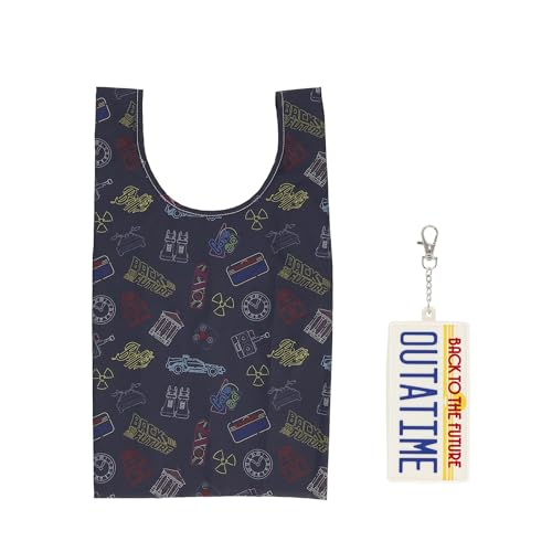 Marushin Back to the Future License Plate Eco Bag with Pouch, Recycled Polyester, Silicone Pouch, 4755028200
Marushin Back to the Future License Plate Eco Bag with Pouch, Recycled Polyester, Silicone Pouch, 4755028200