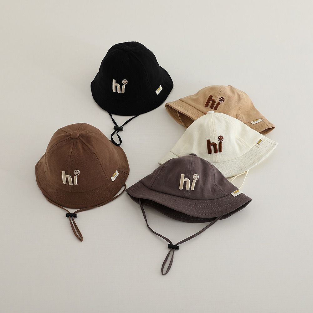Fashion Baby Sunscreen Cap Casual Wide Brimmed Basin Cap New Embroidery Letter Fisherman Cap
Fashion Baby Sunscreen Cap Casual Wide Brimmed Basin Cap New Embroidery Letter Fisherman Cap