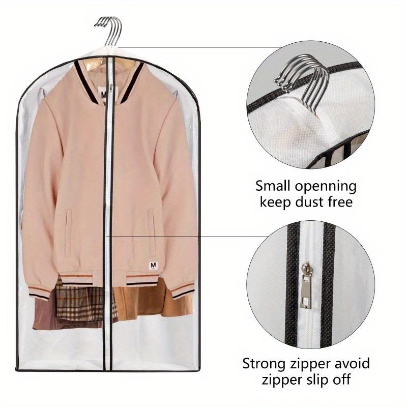 1/3pcs Garment Bags – Full-Length Zipper, Dustproof Hanging Storage for Suits, Dresses, Coats – Home Wardrobe Organizers
1/3pcs Garment Bags – Full-Length Zipper, Dustproof Hanging Storage for Suits, Dresses, Coats – Home Wardrobe Organizers