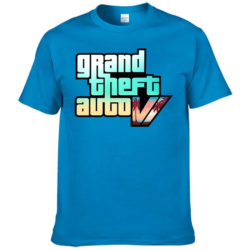 Нова літня чоловіча футболка 2023 року Grand Theft Auto Gta Game Футболка з принтом 100% бавовна з круглим вирізом Top Street з короткими рукавами F118 XXL темно-сірий колір
Нова літня чоловіча футболка 2023 року Grand Theft Auto Gta Game Футболка з принтом 100% бавовна з круглим вирізом Top Street з короткими рукавами F118 XXL темно-сірий колір
