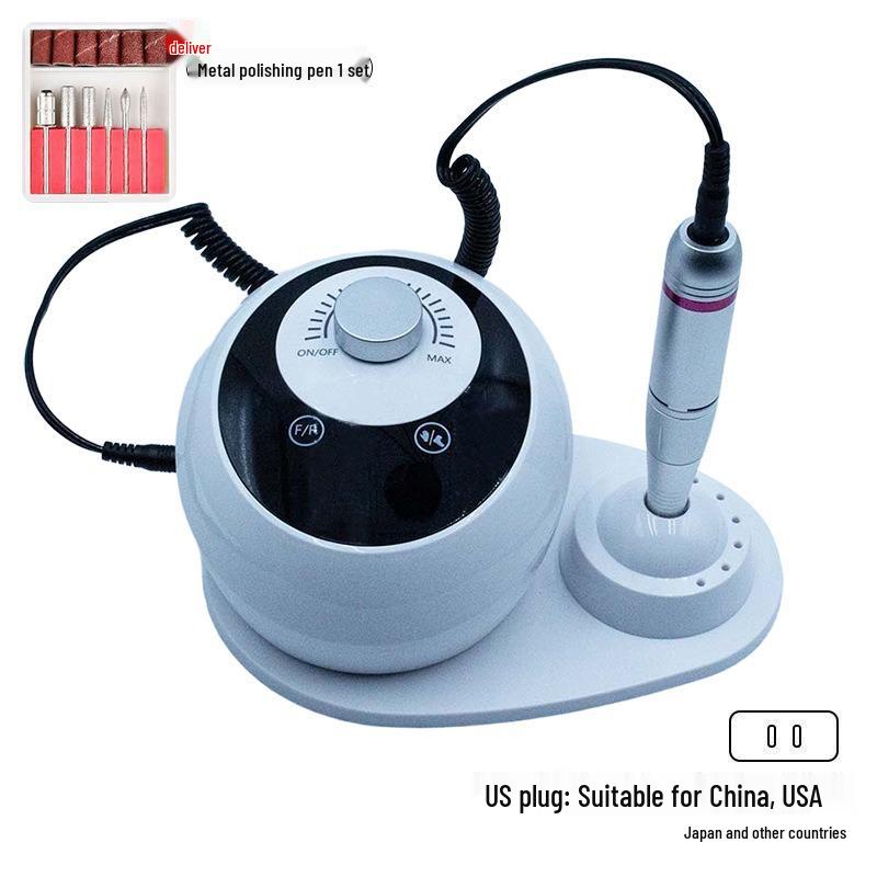 High-Speed 45000RPM Electric Nail Grinder for Professional Gel Polish Removal
High-Speed 45000RPM Electric Nail Grinder for Professional Gel Polish Removal