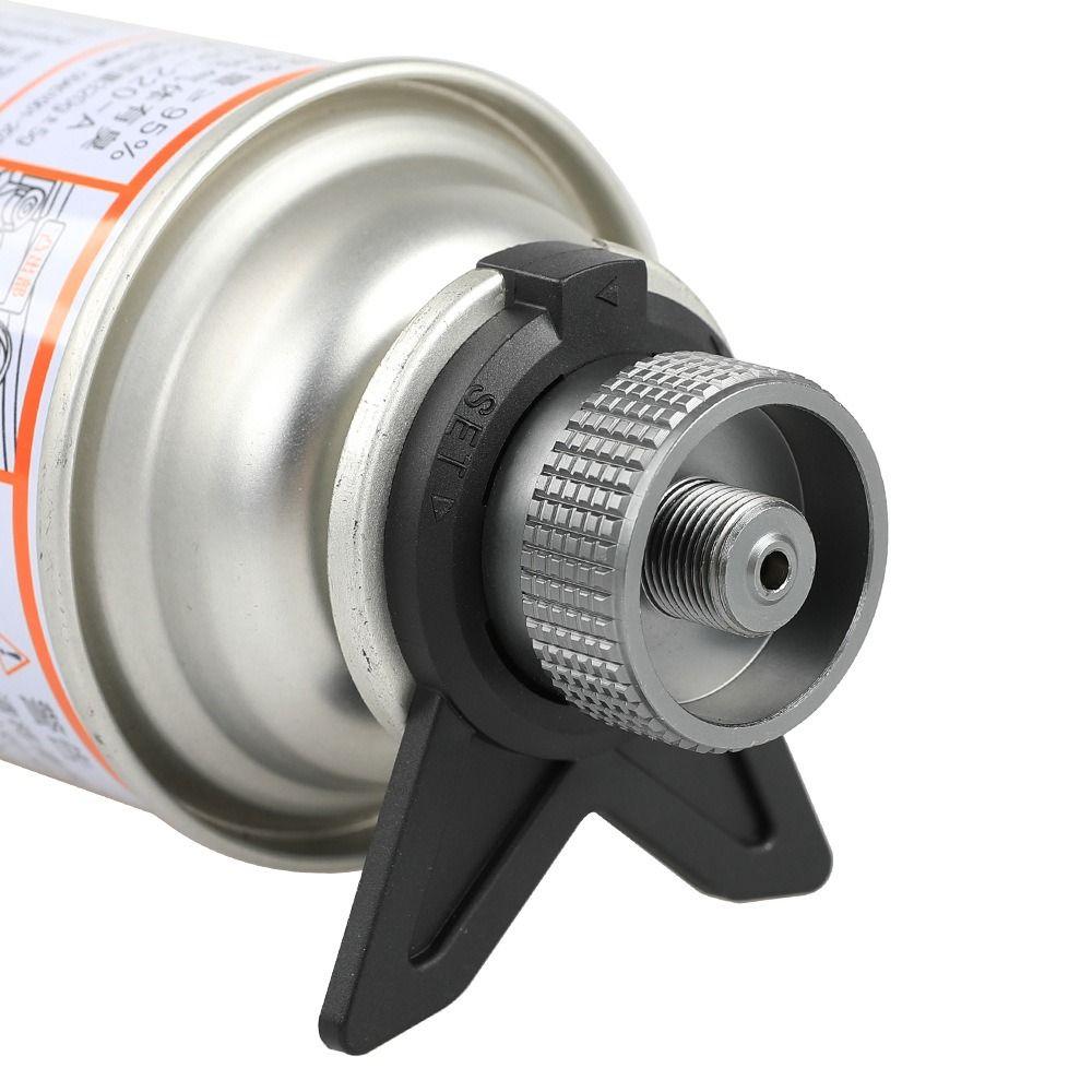Black Butane Adapter Aluminum Zinc Zinc Alloy and Polyamide Long Gas Tank Adapter BBQ чорний
Black Butane Adapter Aluminum Zinc Zinc Alloy and Polyamide Long Gas Tank Adapter BBQ чорний