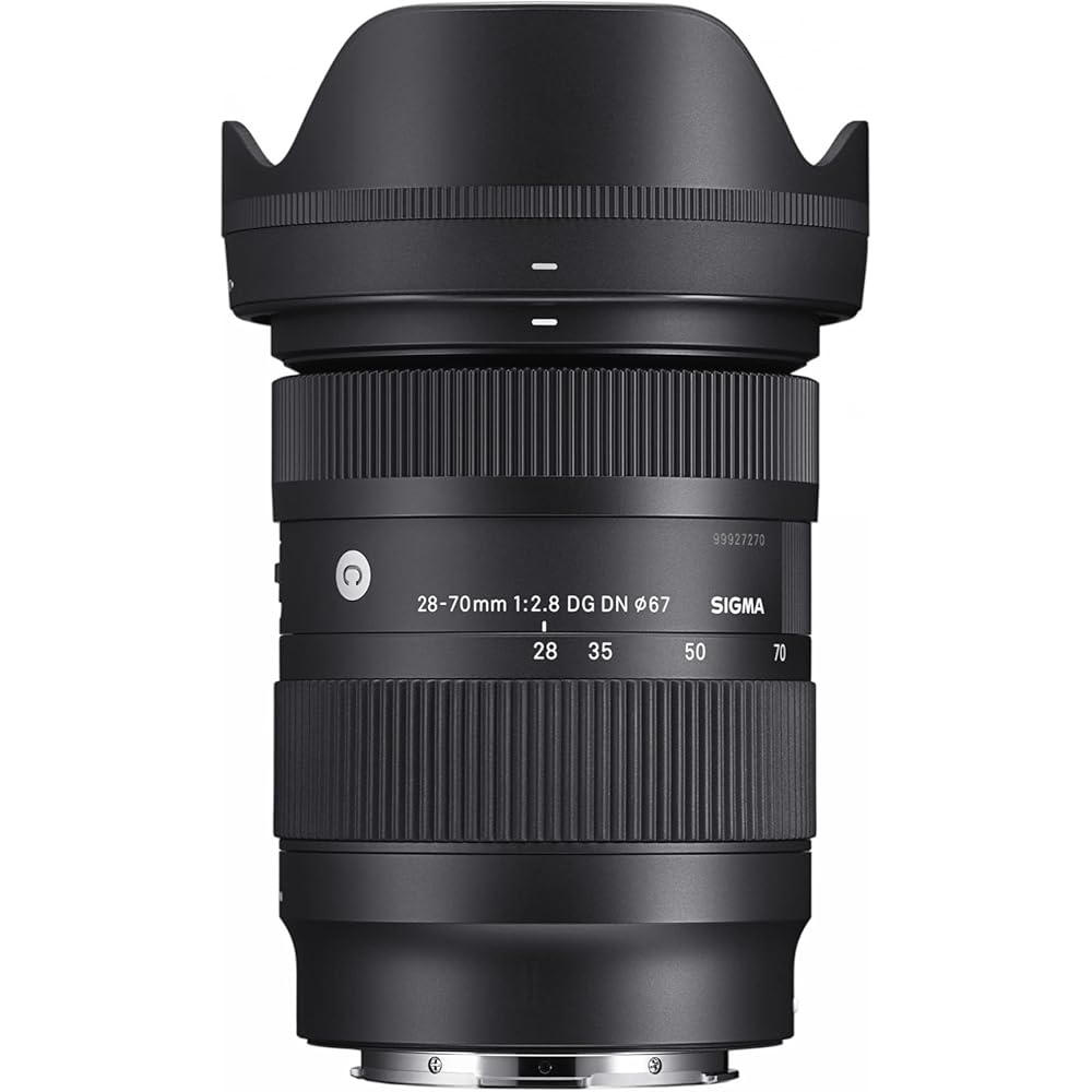 Sigma Lens 28-70mm F2.8 DG DN Sony E-Mount Zoom for Sony E-Mount Zoom Standard Full Size Mirrorle...
Sigma Lens 28-70mm F2.8 DG DN Sony E-Mount Zoom for Sony E-Mount Zoom Standard Full Size Mirrorle...