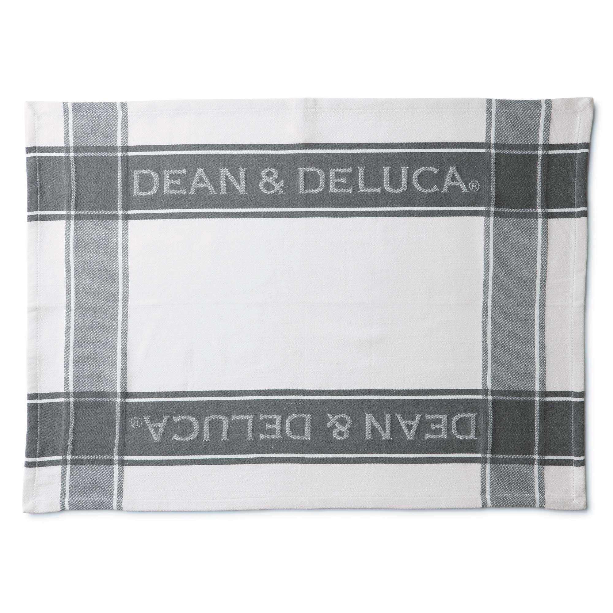 DEAN & DELUCA Gray Tea Towel, Large, with Loop and Logo, Kitchen Towel, 70x50cm
DEAN & DELUCA Gray Tea Towel, Large, with Loop and Logo, Kitchen Towel, 70x50cm